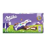 شکلات شیری کرمدار milka میلکا 87 گرم