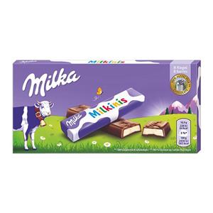 شکلات شیری کرمدار milka میلکا 87 گرم 