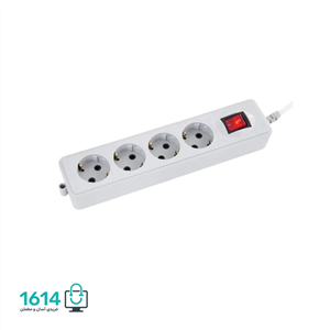 چهار خانه برق ارت دار پارت الکتریک مدل PE-295 5M