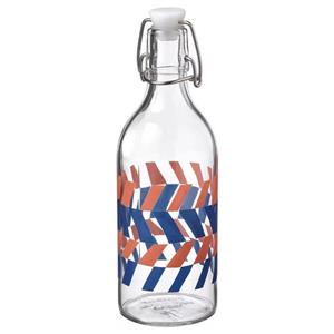 بطری با درپوش نیم لیتری ایکیا مدل KORKEN