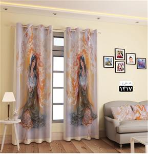 پرده تصویری طرح گیسو