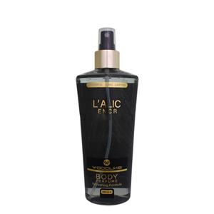 بادی اسپلش مردانه وودلایک مدل لالیک انکر نویر حجم 250 میلی لیتر - WOODLIKE L'ALIC ENCR BODY SPLASH 