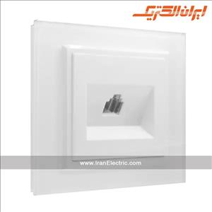 سوکت تلفن پلکسی سفید