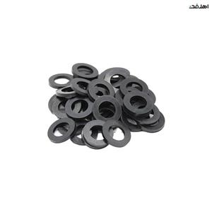 واشر لاستیکی 1/2 تخت مجموعه 100 عددی