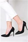 کفش استیلتو پاشنه بلند راحت زنانه مشکی 10cm برند DİGGO کد 1700497341