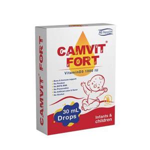کامویت فورت (ویتامین دی تری) 1000 واحد 30 م ل قطره خوراکی - های هلث