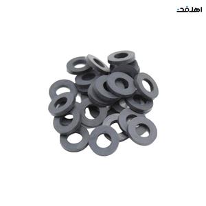 واشر لاستیکی تخت 3/8 مجموعه 100 عددی