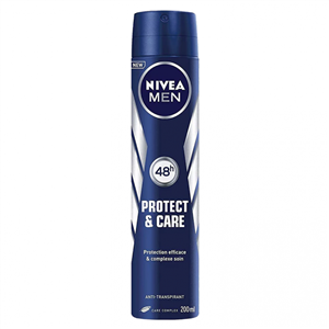 اسپری ضد تعریق نیوا Nivea مردانه مدل Protect And Care حجم 200 میل