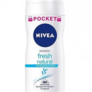 اسپری خوشبو کننده و ضد تعریق نیوا NIVEA مدل fresh natural حجم 100 میل 