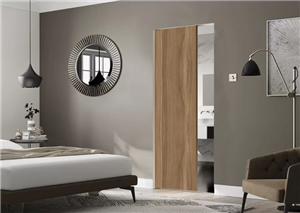 مکانیزم تک درب ریلی برقی بدون پروفیل کف مگنتیک پاکت دُر (جهت درب های چوبی) فانتونی K098