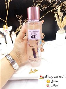 بادی اسپلش 250 ml شاین دار ویکتوریا سکرت مدل Candy Baby Shimmer اورجینال