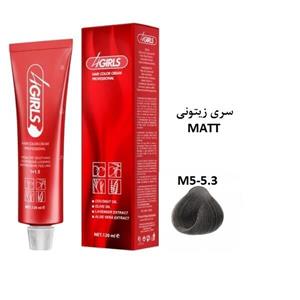 رنگ مو فورگرلز M5 قهوه‌ای زیتونی روشن