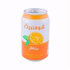 نوشابه گازدار پرتقال 330 میلی لیتری هوفنبرگ Hofffenberg Orange Carbonated Juice Drink 330 ml