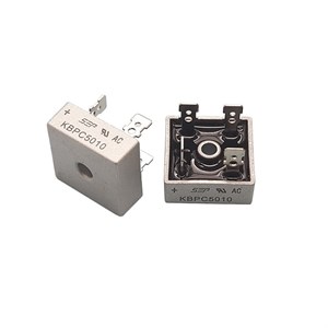 پل دیود ۱۰۰۰ ولت ۵۰ آمپر مربعی KBPC5010 (C39)
