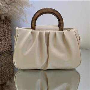 کیف زنانه و دخترانه دسته چوبی چروک C5