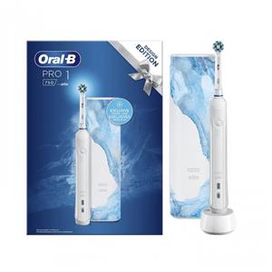 مسواک برقی و پک کامل مسافرتی اورال بی مدل Oral-B Pro 1 750 Design Edition