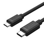 کابل تبدیل USB Type-C به Micro USB یونیتک مدل Y-C473BK کد 1886