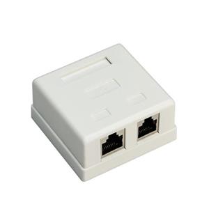 کیستون باکس کت 5E دو پورت پی نت پلاس کد 2493