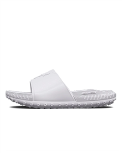 دمپایی Project Rock 3 سفید اورجینال آندر آرمور Under Armour