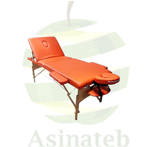 تخت ماساژ پایه چوبی پرتابل مدل «کانفی کر confycare»