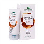 کرم مغذی و نرم کننده صورت کاسموکولوژی حاوی روغن بادام 50 میلی لیتر _ Cosmecology Almond Oil Face Cream 50 ml_کاسمکولوژی