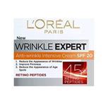 کرم روز ضد چروک رتینول  45 سال لورال Loreal مدل Wrinkle Expert حجم 50 میل