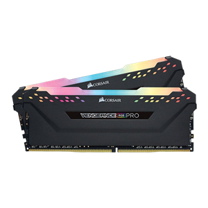 رم کورسیر ونجنس ۳۲ گیگابایت(۲تا ۱۶GB) دوکاناله ۳۲۰۰مگاهرتز | Corsair Vengeance RGB Pro 32GB Dual 3200MHz CL16