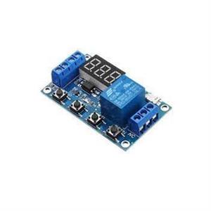 ماژول تایمر 30-6 ولت قابل تنظیم همراه با رله و نمایشگر مدل JZ-801