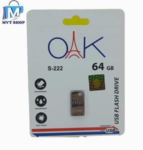 خریدفلش64 گیگ oak-s222 با گارانتی مادام العمر