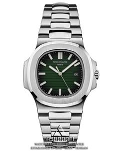 پتک مردانه فیلیپ ناتیلوس Patek Philippe Nautilus Green 02