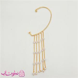 گوشواره دورگوش دخترانه ysx مدل مرواریدی کد 535