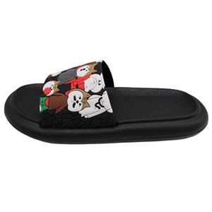 دمپایی دخترانه پاپا مدل ویشکا کد 1513 مشکی