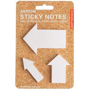 کاغذ یادداشت چسب دار کیکرلند مدل Arrow بسته 150 عددی Kikkerland Sticky Note Pack Of 