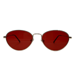 عینک آفتابی فشن شانل CHANEL مدل G29525 طلایی شیشه قرمز