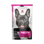 تشویقی سگ نژاد متوسط مدکاو با طعم گوشت گاو Mad Cow Beef Jerky for Medium Dogs وزن 100 گرم