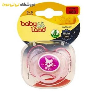 پستانک فندقی شب تاب بیبی لند کد 480