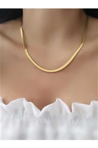 گردنبند زنجیر ایتالیایی با کیفیت فولادی بلند زنانه برند DEMOKAN کد 1701071779 