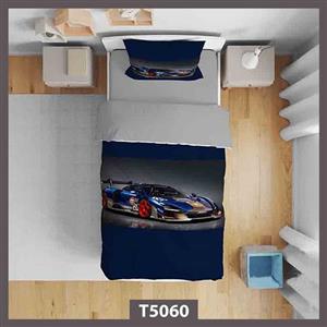 روتختی چاپی با طرح ماشین مسابقه کد T5060