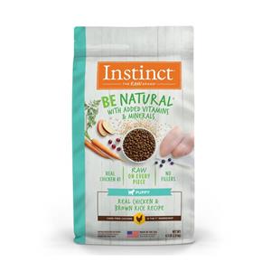 غذای خشک توله سگ اینستینکت با طعم مرغ و برنج Instinct Be Natural Puppy With Chicken & Rice وزن 2 کیلوگرم