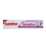 خمیر دندان سانینو sanino مدل sensitive حجم 100 میل