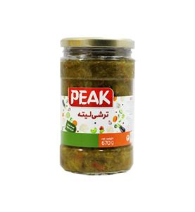 ترشی لیته پیک 670 گرم