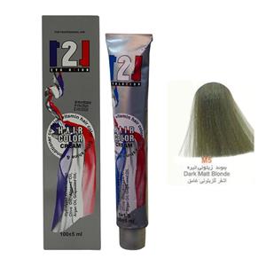 رنگ مو بلوند زیتونی تیره 121 شماره M5 حجم 100 میل