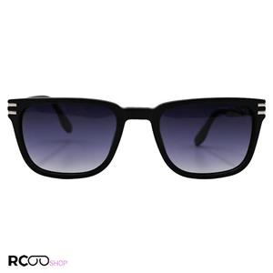 عینک آفتابی Marc Jacobs با فریم مربعی، مشکی رنگ، و لنز دودی و پلاریزه مدل MA603 به همراه پک اصلی 