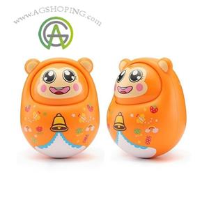 جغجغه توپی میمون نارنجی tumbler  monkey springflower