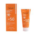 کرم ضد آفتاب فیوژن واتر ناتوراسی naturasi SPF50 حجم 40 میلی لیتر