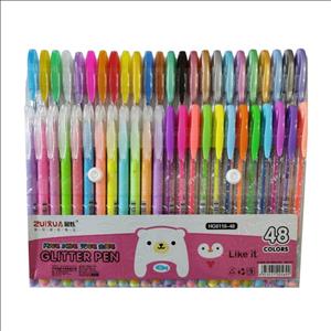 خودکار 48 رنگ ژویکسوا طرح خرسی مدل اکلیلی 1 میلی متری