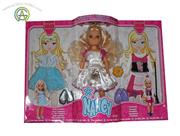 عروسک  نانسی با دو تیپ لباس nancy doll famosa