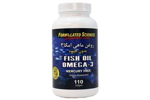 سافت ژل امگا 3 روغن ماهی بدون جیوه فرمولیتد ساینسز