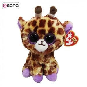 عروسک تی وای مدل زرافه Giraffe ارتفاع 15 سانتی متر