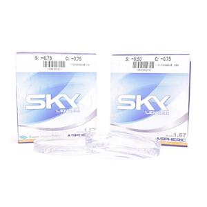 عدسی طبی اسکای آنتی رفلکس با پوشش ویولت SKY Antireflex VIOLET COATING 1.56